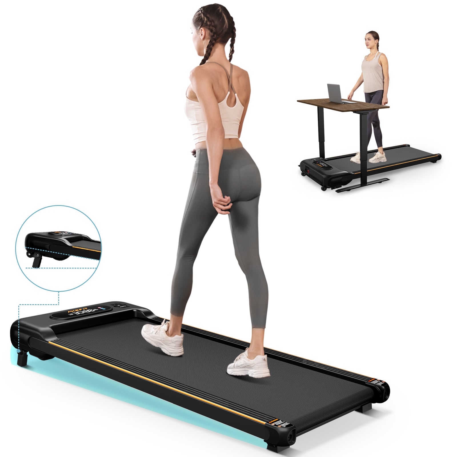 walking pad Black